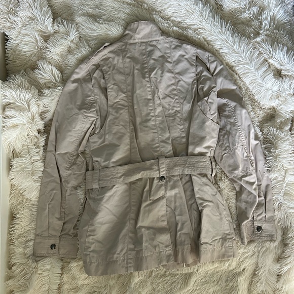 NWOT Banana Republic short belted trench / utility jacket - Picture 2 of 6